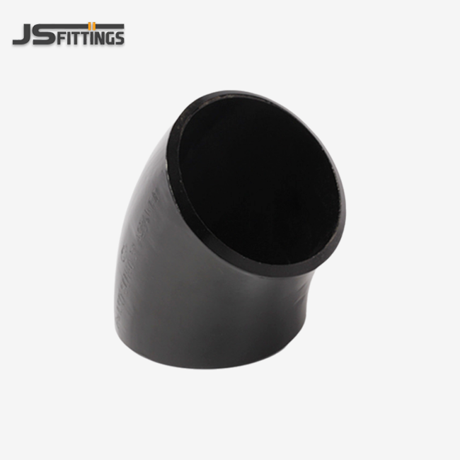 45 degree butt weld elbow